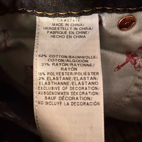 True Religion Cut Off Denim Shorts - RARE COLORS - Picture 5 of 7